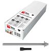TOX Asta filettata Stix M10x130 mm, acciaio inossidabile A4, 10 pz, 070171131