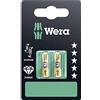Wera Insert Bit - Confezione da 2 punte Pozidriv, 25 mm