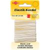 Kleiber 71084 Cavo Elastico/Cavo Artigianale, 66% Poliestere; 34% di Gomma, Bianco, 500 x 0,14 x 0,14 cm.