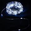 VoltShine Ghirlanda di luci a LED con filo di rame, batteria 3AA, colore bianco freddo, 5 m, ideale per la decorazione e l'ambientazione degli spazi.
