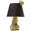 Kare Lampada da tavolo di design Animal Hedgehog Family, lampada da tavolo, motivo riccio, soggiorno, lampadina non inclusa, 50 x 30 x 30 cm (H-B-T)