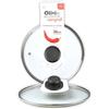 IPEA Coperchio per Padella o Pentola in Vetro Temperato - 18/20 / 22/24 / 26/28 / 30/32 cm - Trasparente Rotondo Universale con Pomello per Pentole e Cucina - Lavabile Lavastoviglie - 26 CM