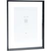 Deknudt Frames - Cornice portafoto - tra due bicchieri - bordo nero - alluminio - per formato fino a 30 x 40 cm - S028K2 - da appendere