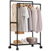 CREVICOSTA QUALITY MARK MARCAS DE CALIDAD - Appendiabiti piccolo monostrato e doppia barra 80 x 43 x 146 cm