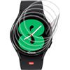 Glcrrpu 5 Pezzi Pellicola protettiva per Samsung Galaxy Watch4 /5/6/FE,40mm | Pellicola in idrogel per orologio in film flessibile TPU. Copertura 3D HD trasparente e anti-graffi (Non vetro temperato)
