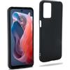 REY Cover in Gel TPU Nera per Motorola Moto G Play 2024, Ultra Sottile 0,33 mm, Morbido Flessibile, Custodia Silicone