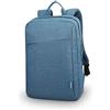 Lenovo Zaino casual per laptop B210-15,6, scomparto imbottito per laptop/tablet, tessuto resistente e impermeabile, leggero, blu