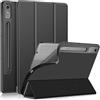 Yiernuo Custodia per Lenovo Tab P12 12.7 Pollici 2023 TB371FC Tablet,Folio-Cover con Funzione Supporto e Auto Sveglia/Sonno,Nero