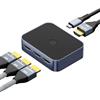 AGFINEST 4K@144Hz Switch HDMI 2.1, AGFINEST 4K@144Hz/8K@60Hz Switch HDMI 3 Ingressi 1 Uscita, 48Gbps HDMI Switch Supporti HDR, Dolby Atmos, UHD per PS5/Switch/Xbox/HDTV/Monitor