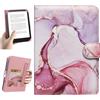 HoYiXi Custodia Universale per eReader 6,8'',7'', Compatibile con Kindle Paperwhite/Kobo Clara HD/2E/BOOX T68/iReader Ocean/PocketBook/Tolino 6,8-7 Libro Elettronico, Cover Protettiva,Rosa Dalì