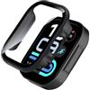 Lemxiee Cover per Xiaomi Redmi Watch 6 Lite Case con Pellicola Vetro Temperato