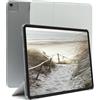 EAZY CASE - Coperchio di protezione per Apple iPad Air 13 M3 (2025) Smart Cover Tablet Smartcase per alzarsi in piedi, con funzione di stand Sleep Wake Up, in pelle sintetica, Bianco