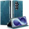 Phernykas Custodia Portafoglio Libro RFID per Samsung Galaxy Z Fold 8 Ultra | Flip Book Cover in pelle PU, Porta Carte, Protezione astuccio, Telefono Libretto Case per Z Fold 8 Ultra, Blu-verde