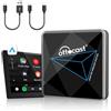 OTTOCAST Adattatore Wireless Android Auto per Auto Cablate, Dongle Android Auto Wireless, Dual Band Wi-Fi a Basso Ritardo, Aggiornamenti Online, Plug and Play per Auto Android Cablate di Fabbrica