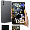 Blackview Link 2 8 Pollici Tablet Android 15, 12GB+128GB/2TB TF Mini Tablet da Gioco, Widevine L1, 5000mAh Batteria, 5G Wifi Tablette, 8MP+5MP, Gemini Al 2.0, 3,5mm Klinke/OTG/GPS/FM/Cover, Nero