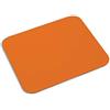 LaTienda23 Tappetino per mouse rettangolare ultra sottile da 2 mm, con base in silicone antiscivolo, piccolo e sottile, per mouse ottico e laser (arancione)