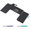 Chinoket A1965 A1932 A2179 Batteria di ricambio per laptop MacBook Air 13 A1932 (fine 2018 2019) A2179 (inizio 2020) EMC 3184 3302 MacBookAir MVFH2LL/A MVFM2LL/A MRE82B/A MVFL2LL/A[11,4 V 49,9 Wh]