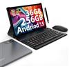 ANTIOXID Tablet 11 pollici Android 15, 2 GHz Octa-Core, 36 GB RAM +256 GB ROM (TF 1 TB), 9580mAh