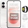 XIAOMI Redmi Note 17 Pro Max 5G, Smartphone 8+ 512GB, Batteria da 9210mAh, IP66/IP68, Nuova Fotocamera da 50MP, Display AMOLED 1.5K da 6.83, Rosa Nuvola, Include Caricatore 120W, Cuffie, Orologio