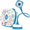 HUE HD Pro Visualizzatore di Documenti/Telecamera USB, Blu, Custodia Bianca | Fotocamera flessibile per insegnanti, Full HD 1080p, microfono integrato e luci LED, Windows / ChromeOS / MacOS / iPadOS 17+
