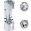 Flewdart bussola sonda lambda 3/8 15 mm, bussola 15mm a 6 poli SW14 per sonda lambda sensori di temperatura termostati, CRV acciaio al cromo vanadio (3/8 15mm)
