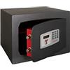 Technomax, modello MTE/4, cassaforte a mobile, chiusura con combinazione elettronica digitale motorizzata con display a LED, Dimensioni cm. 27H x 39L x 30P