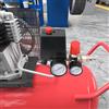 QAVODB Regolatore di pressione 230 V/20 A con pressostato, compressore d'aria 5,0 - 8,0 bar, IP44 con 2 manometri per riduttore di pressione veloce