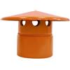 Generico Testa esalatore in pvc - Colore Tegola - RAL 8023 | Testa esalatore