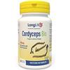 LongLife® Cordyceps Bio | DNA certificato | titolato al 50% in polisaccaridi e al 30% in β(1,3-1,6)-D-glucani | Energia e vitalità | Difese naturali | 60 capsule vegetali | Vegano e senza glutine