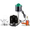 Tiuheyo Lavatrice elettrica professionale per bicchieri e tazze in acciaio inox, 220-240 V