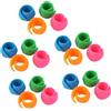 jojofuny Supporti in Silicone per Rocchetti di Filo da Cucito, Set da 20 Pezzi Flessibili e Resistenti, Porta Rocchetto Anti-srotolamento per Macchina da Cucire Standard, Colore Casuale