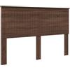 vidaXL Testiera Rovere Marrone Legno ingegnerizzato