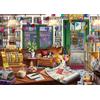 Ravensburger - Puzzle da 1000 pezzi: la libreria degli amanti dei libri, puzzle per adulti 70 x 50 cm, puzzle per adulti, per tutta la famiglia, regalo per adulti