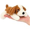shownicer Peluche carino, piccolo, maneggevole, morbido, decorazione per la scrivania, regalo per bambini e adulti (cane baguette, 20 cm)