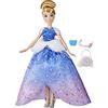 Disney Princess Hasbro Disney Principesse Cenerentola Abbigliamento Galleria Bambola Moda 10 Abiti Combinazioni Giocattoli per Bambini dai 3 anni in su, F5043
