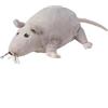 Generisch Topo grigio Gosig Ratta - Peluche - L23 cm