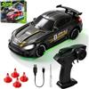 LTFIOON 1:64 Mini Macchina Telecomandata Drift, Auto 4WD da Tavolo con Telecomando | Auto Telecomandata Bambino,2 Velocità, Type-C, Sterzo Proporzionale, Auto RC Drift da Tavolo per Bambini e Adulti