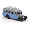 OPO 10 Auto in Miniatura Compatibile con Citroën U23 Autocar 1947 Grigio e Blu Ho Scala 1:87 Norev - 191099
