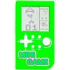 CZT Mini Puzzle Console di Gioco a Blocchi 26 Giochi Retrò in Mattoni Console di Gioco Portatile per Viaggi/Interni/esterni Giochi Elettronici Giocattoli Regalo per Bambini/Studenti/Natale (Verde)