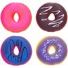 Blue Meadow Bargain Bundles Kawaii Kuties Peluche, Dumpling Sensory Squishies & More - (Squishy Donuts All 4)