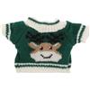 Toyvian Vestiti, vestiti per bambole orso felpa con cappuccio Fit 14-18 pollici orsi, sublimazione farcito animale carino piccolo fai da te orso giocattolo fare la vostra propria bambola di peluche