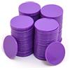 Smartdealspro 100pcs 32mm/1.26 Pollici Plastica Opaca Contatori Dischi Mini Poker Chip Gettoni di Gioco con Scatola di Immagazzinaggio