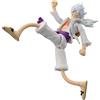 TAMAGOTCHI Anime Heroes - One Piece - Monkey D. Rufy Gear 5 Action Figure | One Piece - Personaggio d'azione degli eroi anime di Rufy Gear 5, 15,2 cm