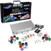 Spin Master Games, Set Poker, 300 Pezzi, Professionale, 10+ | Set da Poker Professionale con 300 Fiches da 11.5g, 5 Dadi, Robusta Valigetta in Alluminio, 1 Mazzo Di Carte, 2-10 Giocatori