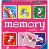 Ravensburger - Gioco Memory® Unicorns, Gioco bambini 3+ anni
