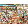 Epoca EPOCH Snoopy Jigsaw Puzzle Beagle Bakery 500 pezzi EPO-06-709s Japan F/S NUOVO