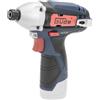 Güde Avvitatore a percussione a batteria BSS 18 1/4-0 (18 V, ¼, attacco bit in metallo esagonale diretto, 185 mm di lunghezza, 180 Nm di coppia massima, corsa L/R con freno motore, luce di lavoro a