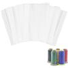 GORGECRAFT 100 pz 8cm Filo da Cucito Rete Cosmetica Pennello Reti Protettive Maglia Rocchetto Salva Rocchetto Abbracci per Diverse Dimensioni di Cucito Quilting Avvolgimento Macchine da Ricamo Bianco