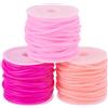 Bestewelry 30 m di cordoncino in PVC 2 mm a cannello per lavori a maglia, artigianato, cucito, creazione di gioielli