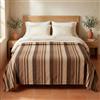 Tex family Telo Copritutto Kiara Jacquard 100% Cotone Biscotto Made in Italy, Gran Foulard Telo Arredo Multiuso, Copridivano Copriletto, Lavabile 60°C - Cm. 260x260